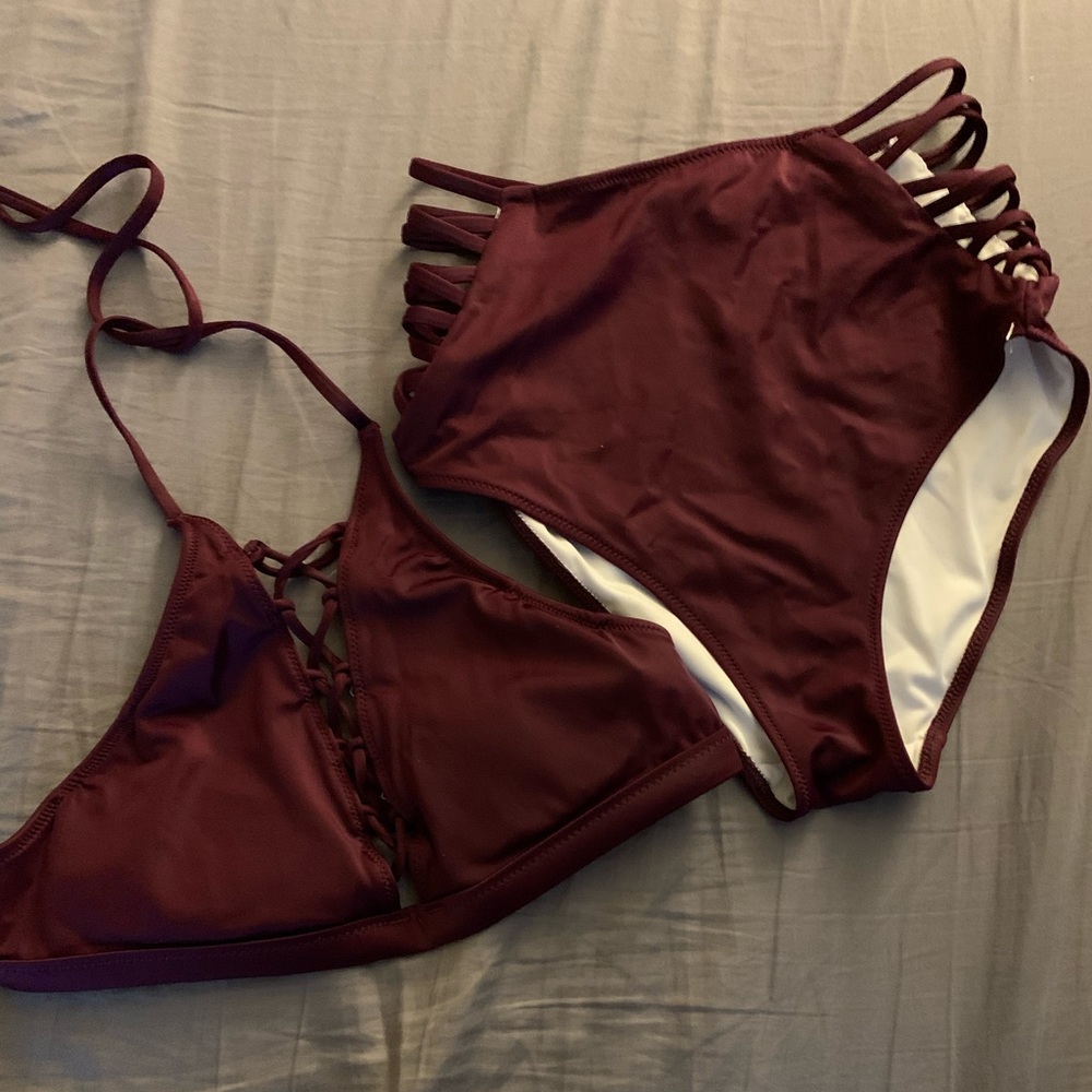 Pink by Victoria’s Secret purple bathing suit